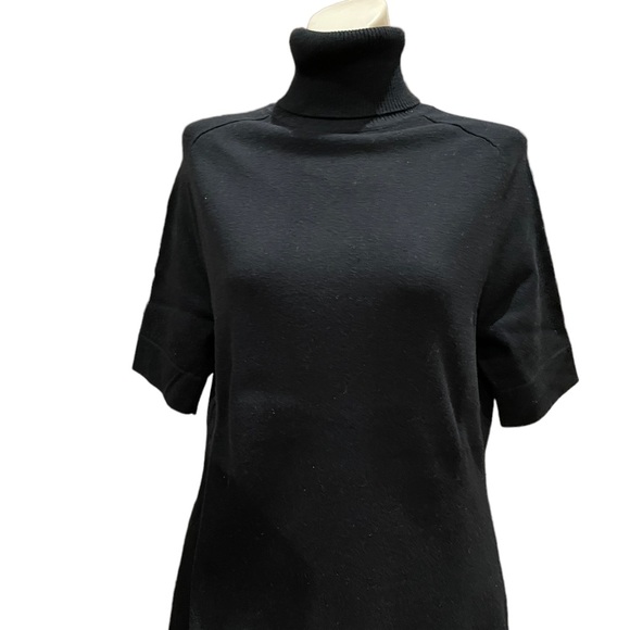 Contex black cotton/silk medium short sleeve basic must have ! Medium - Picture 1 of 3